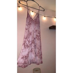 Tie-die casual dress